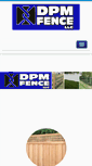 Mobile Screenshot of dpmfenceco.com